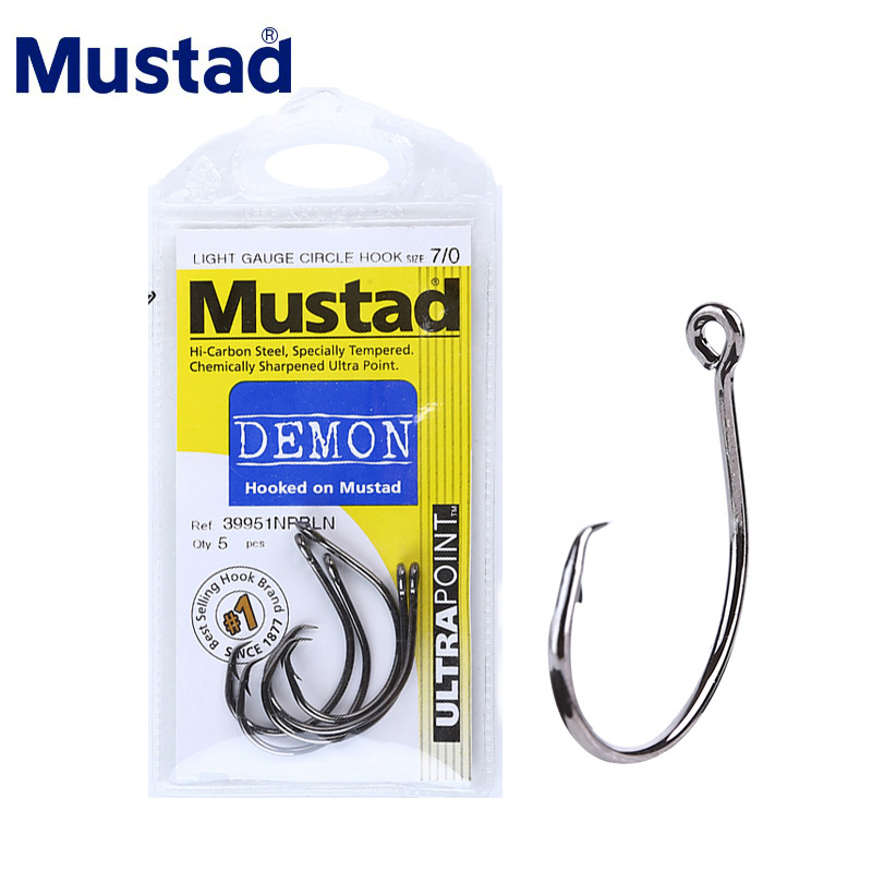Fishing Hook Offset - MUSTAD 39951 # Ami da pesca