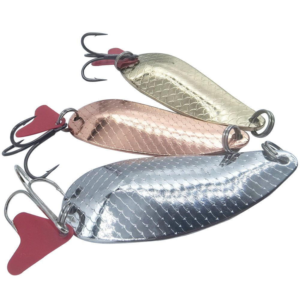 Fishing Hook Treble - Cucchiaini da Pesca per Trota, Esche