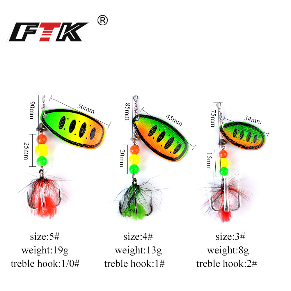 FTK Esca da pesca in metallo S - Fishing Hook Treble recensione e prezzo