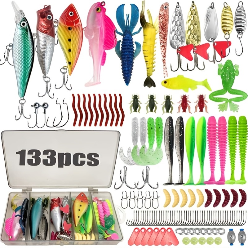 Kit di 133 Pezzi di Esche da P - Fishing Hook Jig recensione e prezzo