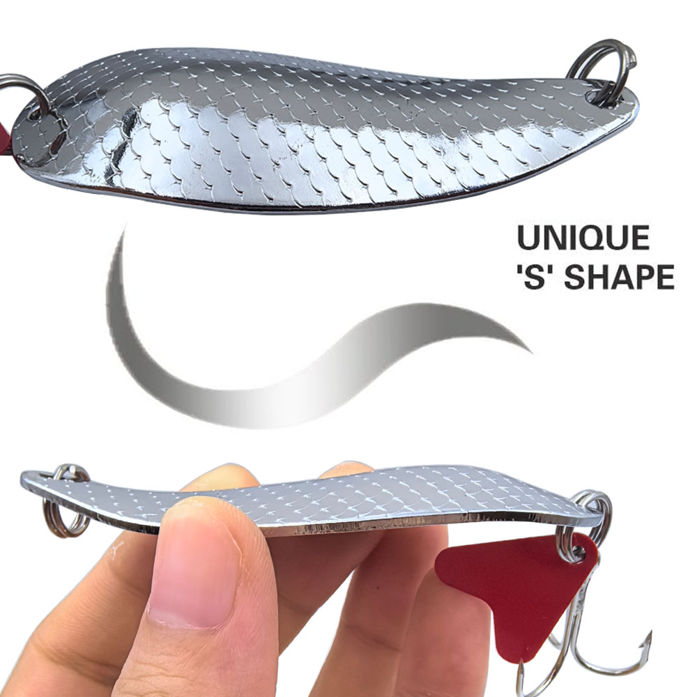 Cucchiaini da Pesca per Trota, - Fishing Hook Treble recensione e prezzo